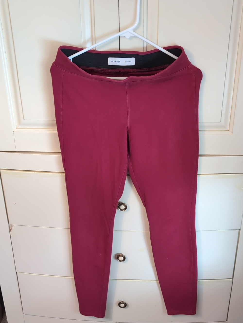 Old Navy Red Leggings